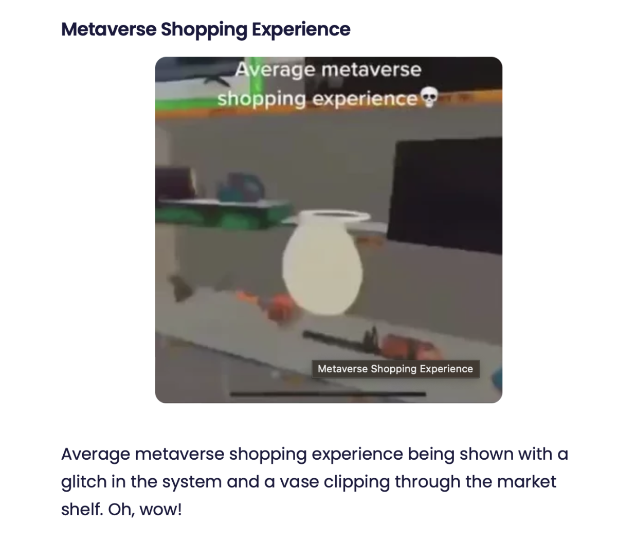 A beautiful metaverse shopping experience. Source: p2enews.com