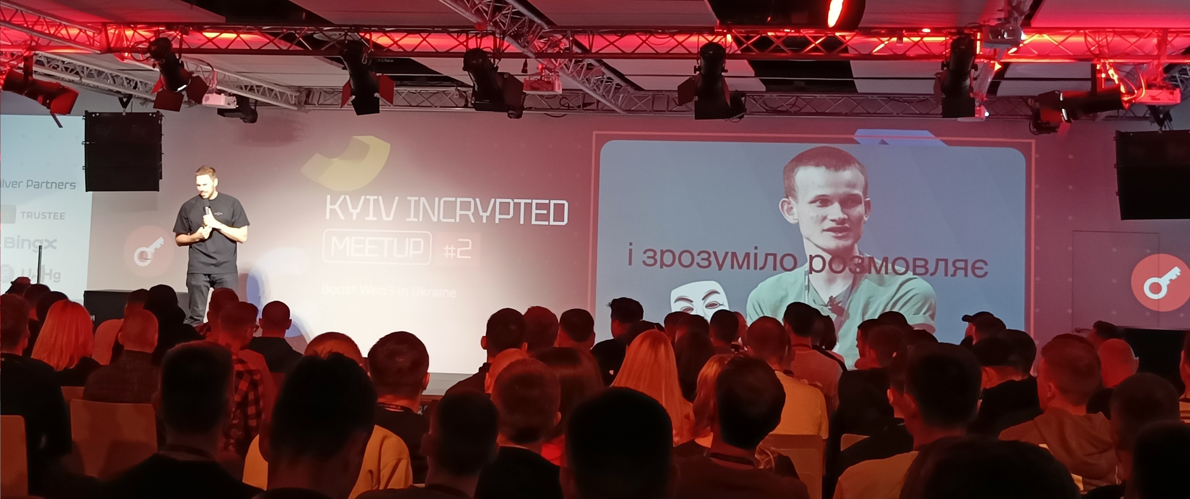 Vlad Nozdrachov at Incrypted Kyiv Meetup #2 Source: GN Crypto